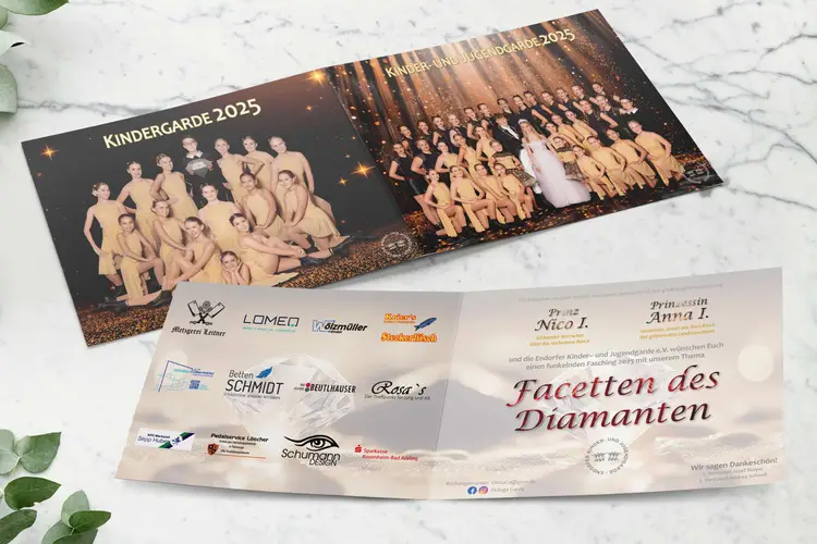 Endorfer Kinder- und Jugendgarde Falzflyer